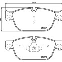Jeu de plaquettes de frein HELLA 8DB 355 015-061