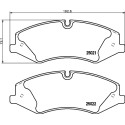 Jeu de plaquettes de frein HELLA 8DB 355 015-081