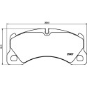 Jeu de plaquettes de frein HELLA 8DB 355 015-801