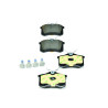 Jeu de plaquettes de frein HELLA 8DB 355 017-711