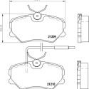 Jeu de plaquettes de frein HELLA 8DB 355 017-741