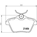 Jeu de plaquettes de frein HELLA 8DB 355 018-291
