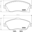 Jeu de plaquettes de frein HELLA 8DB 355 018-511