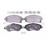 Jeu de plaquettes de frein HELLA 8DB 355 018-511