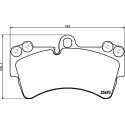 Jeu de plaquettes de frein HELLA 8DB 355 018-691