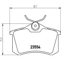 Jeu de plaquettes de frein HELLA 8DB 355 019-911
