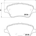 Jeu de plaquettes de frein HELLA 8DB 355 020-621