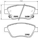 Jeu de plaquettes de frein HELLA 8DB 355 021-131