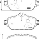 Jeu de plaquettes de frein HELLA 8DB 355 021-541