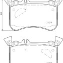 Jeu de plaquettes de frein HELLA 8DB 355 021-771