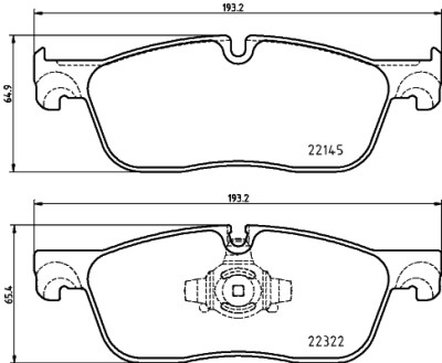 Jeu de plaquettes de frein HELLA 8DB 355 024-741