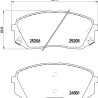 Jeu de plaquettes de frein HELLA 8DB 355 025-981