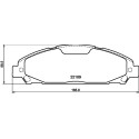 Jeu de plaquettes de frein HELLA 8DB 355 032-991