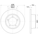 Disque de frein HELLA 8DD 355 101-591