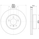 Disque de frein HELLA 8DD 355 109-921
