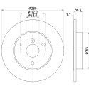 Disque de frein HELLA 8DD 355 113-561