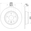 Disque de frein HELLA 8DD 355 113-841
