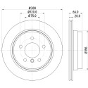 Disque de frein HELLA 8DD 355 117-831