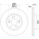 Disque de frein HELLA 8DD 355 118-131
