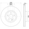 Disque de frein HELLA 8DD 355 123-501