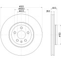 Disque de frein HELLA 8DD 355 125-471