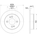 Disque de frein HELLA 8DD 355 126-491
