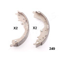 Jeu de mâchoires de frein JAPANPARTS JAPGF-249AF