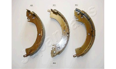 Jeu de mâchoires de frein JAPANPARTS JAPGF-501AF