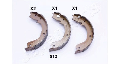 Jeu de mâchoires de frein, frein de stationnement JAPANPARTS JAPGF-513AF