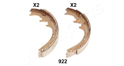 Jeu de mâchoires de frein JAPANPARTS JAPGF-922AF