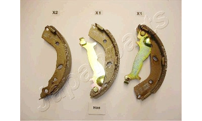 Jeu de mâchoires de frein JAPANPARTS JAPGF-H05AF
