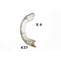 Jeu de mâchoires de frein, frein de stationnement JAPANPARTS JAPGF-K27AF