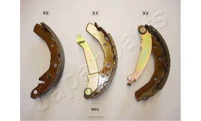 Jeu de mâchoires de frein JAPANPARTS JAPGF-W01AF