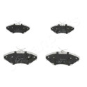 Jeu de plaquettes de frein JAPANPARTS JAPPA-007AF