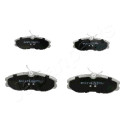 Jeu de plaquettes de frein JAPANPARTS JAPPA-017AF