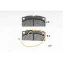 Jeu de plaquettes de frein JAPANPARTS JAPPA-021AF