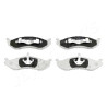 Jeu de plaquettes de frein JAPANPARTS JAPPA-057AF