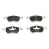 Jeu de plaquettes de frein JAPANPARTS JAPPA-096AF