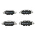 Jeu de plaquettes de frein JAPANPARTS JAPPA-114AF