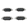 Jeu de plaquettes de frein JAPANPARTS JAPPA-114AF