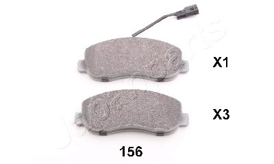 Kit de plaquettes de frein, frein à disque