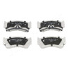 Jeu de plaquettes de frein JAPANPARTS JAPPA-191AF