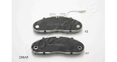 Jeu de plaquettes de frein JAPANPARTS JAPPA-196AF