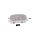 Jeu de plaquettes de frein JAPANPARTS JAPPA-2016AF