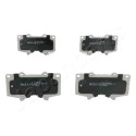 Jeu de plaquettes de frein JAPANPARTS JAPPA-205AF