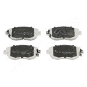 Jeu de plaquettes de frein JAPANPARTS JAPPA-207AF