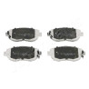 Jeu de plaquettes de frein JAPANPARTS JAPPA-207AF
