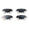 Jeu de plaquettes de frein JAPANPARTS JAPPA-250AF