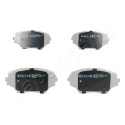Jeu de plaquettes de frein JAPANPARTS JAPPA-280AF