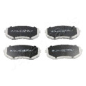 Jeu de plaquettes de frein JAPANPARTS JAPPA-336AF